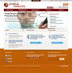 Proteus Networks Home Page