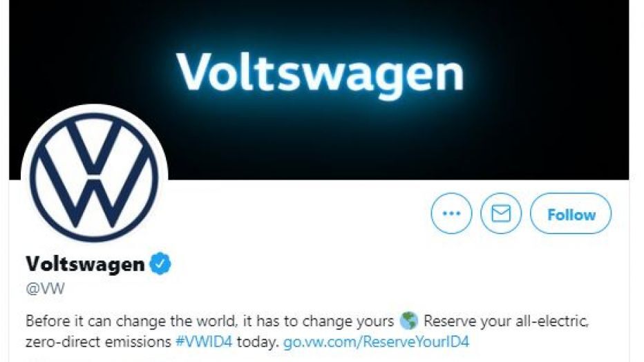 Volkswagen Twitter